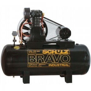 Compressor de Ar CSL20BR/200 Bravo Trifásico - SCHULZ
